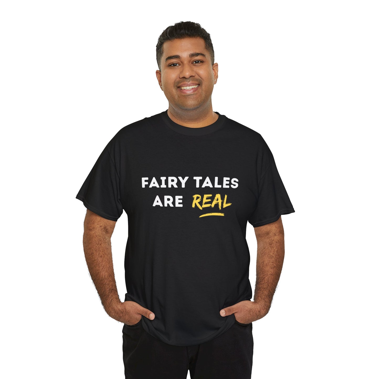 Fairy Tales Are Real Unisex Cotton T-Shirt