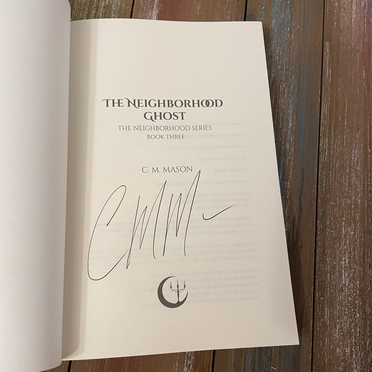 The Neighborhood Ghost - SIGNED