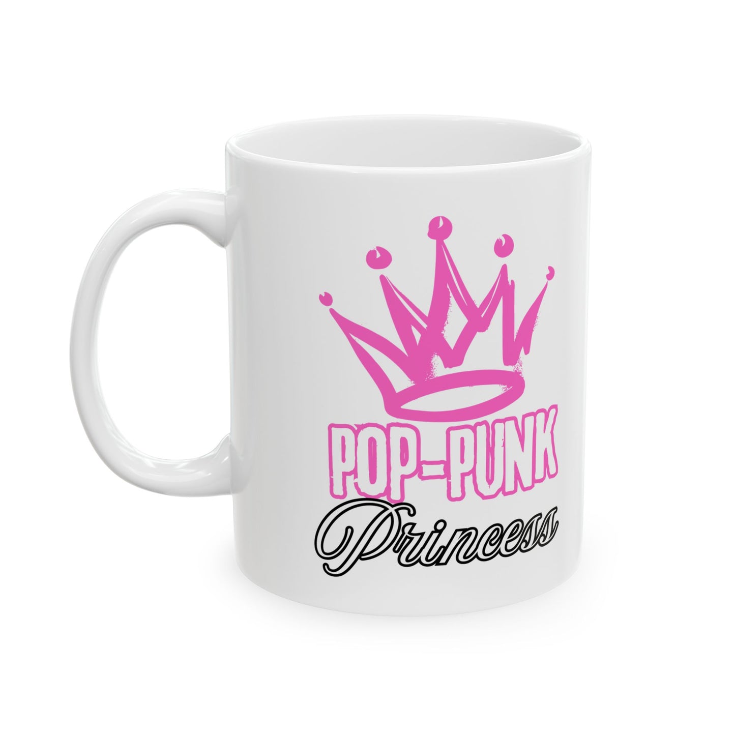 Pop-Punk Princess Ceramic Mug (11oz or 15oz)
