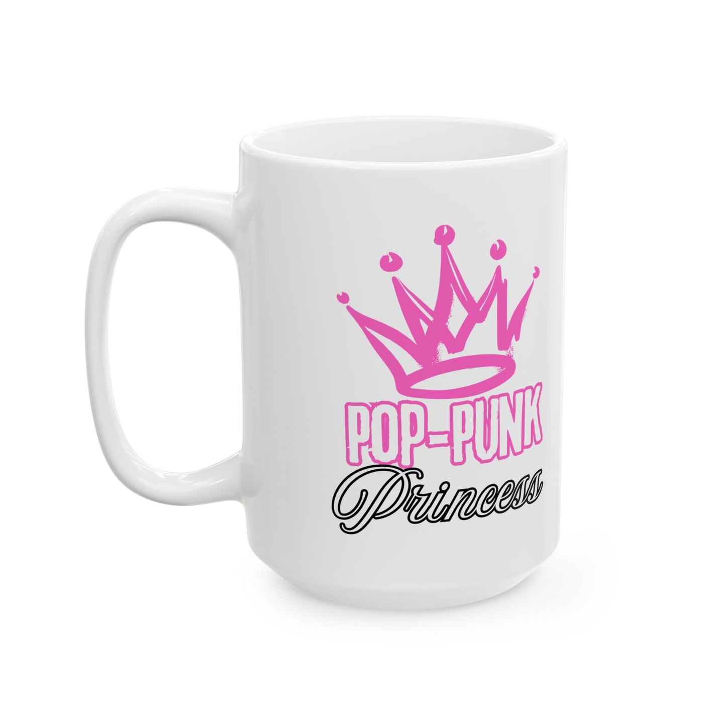 Pop-Punk Princess Ceramic Mug (11oz or 15oz)