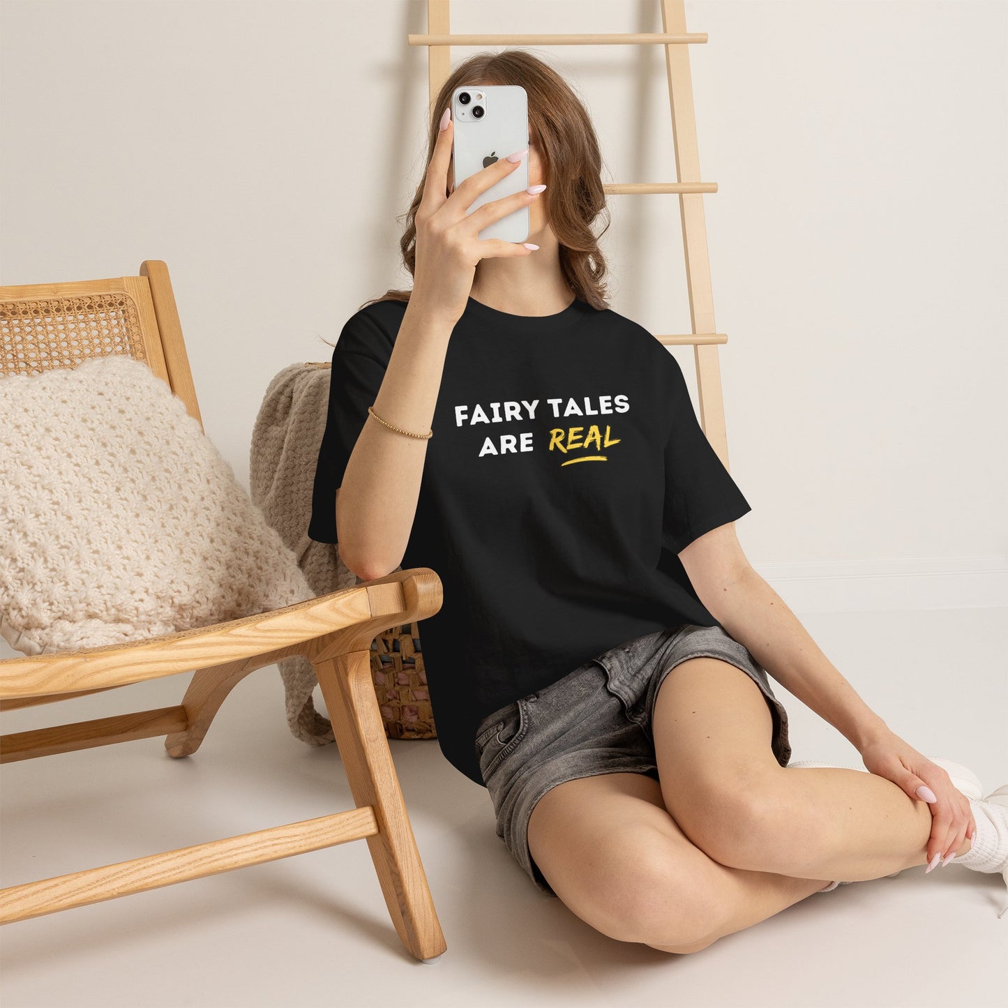 Fairy Tales Are Real Unisex Cotton T-Shirt
