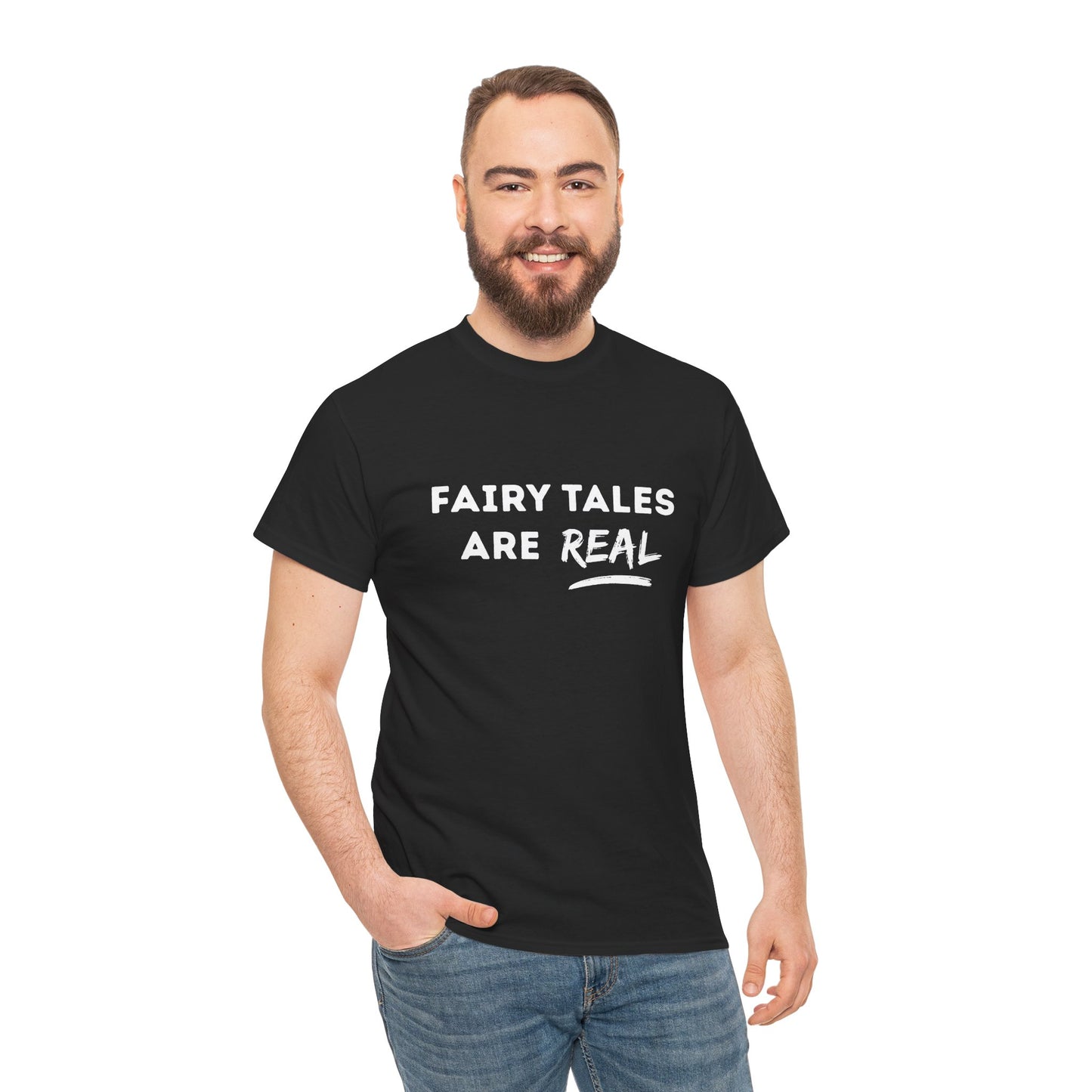 Fairy Tales Are Real Unisex Cotton T-Shirt