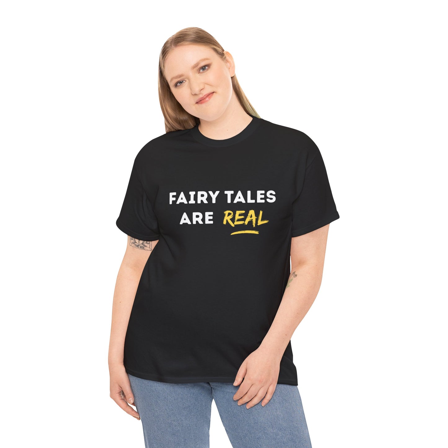 Fairy Tales Are Real Unisex Cotton T-Shirt